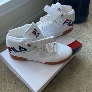Fila White Sneaker Gum bottom